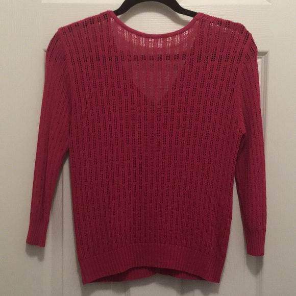 Fuchsia Pink Cardigan - Picture 2 of 4